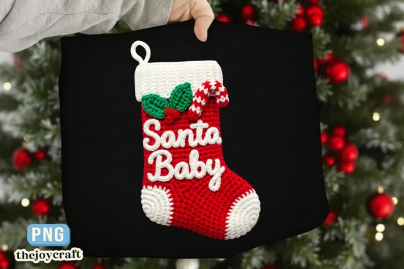 Crochet Christmas Stocking Illustrations Review