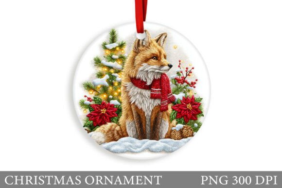 Fox Christmas Ornament Sublimation: A Crafter’s Review