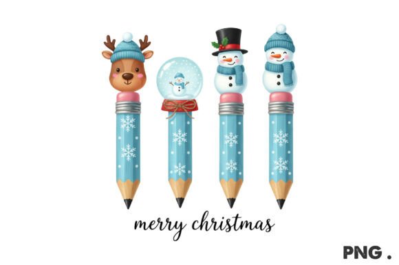 Merry Christmas Teacher Png: Illustrations for Sellers