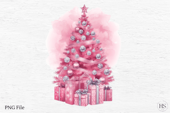 Pink Christmas Tree PNG: Brand Review