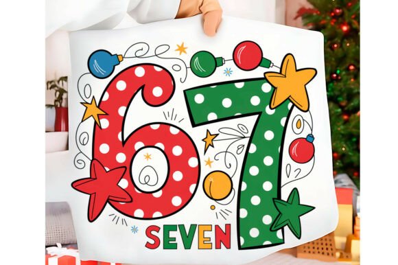 Reviewing the 67 Viral Meme Six Seven Christmas PNG for Embroidery