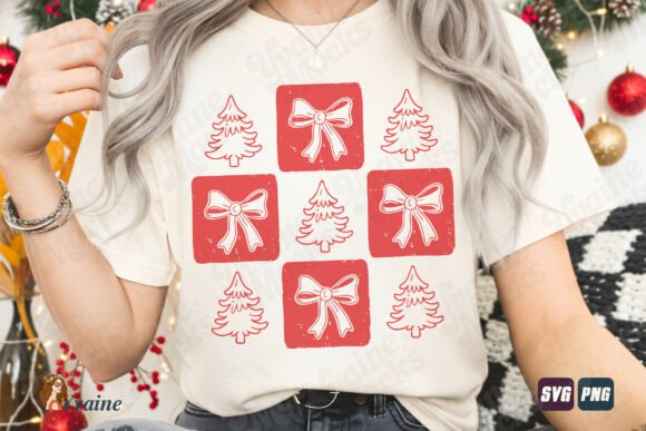 Reviewing the Preppy Christmas Bow Tree SVG