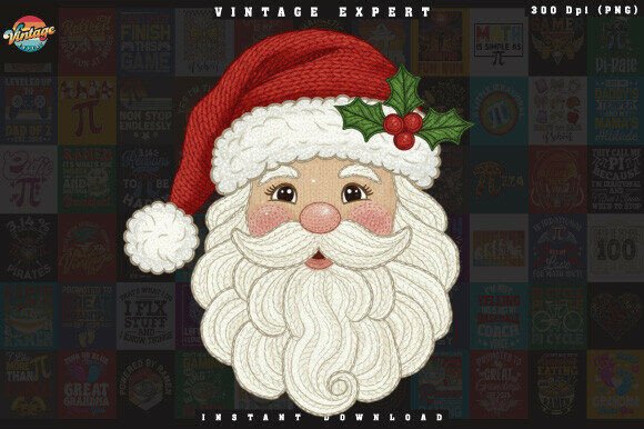 Santa Face Crochet PNG: A Designer’s Review