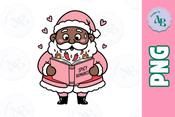 Smutty Christmas Santa PNG: Bold Illustrations