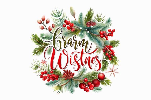 Trarm Wistnes Christmas PNG: Illustrations for Design